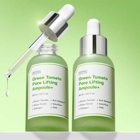Sungboon Editor Green Tomato Hydrating Hyaluronic Acid Pore-Reducing Ampoule 60ml
