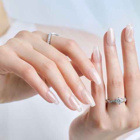 Dashing Diva Magic Press NEW Wedding Nail Set