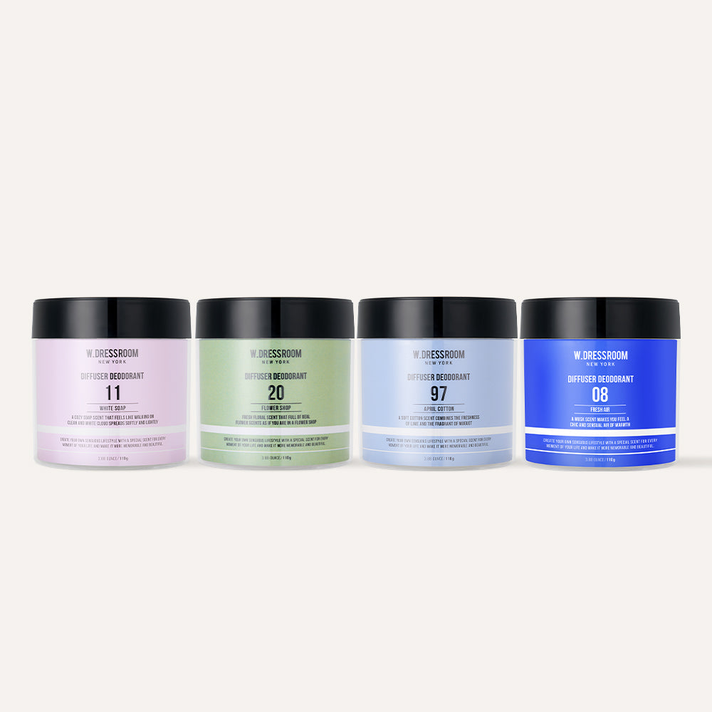 W.Dressroom Perfume Diffuser Deodorizer 110g