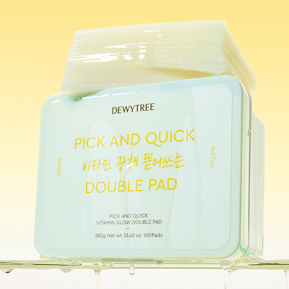Dewytree Pick & Quick Vitamin Radiance Double Pads (100 sheets)