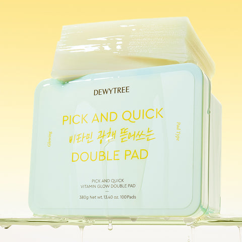 Dewytree Pick & Quick Vitamin Radiance Double Pads (100 sheets)
