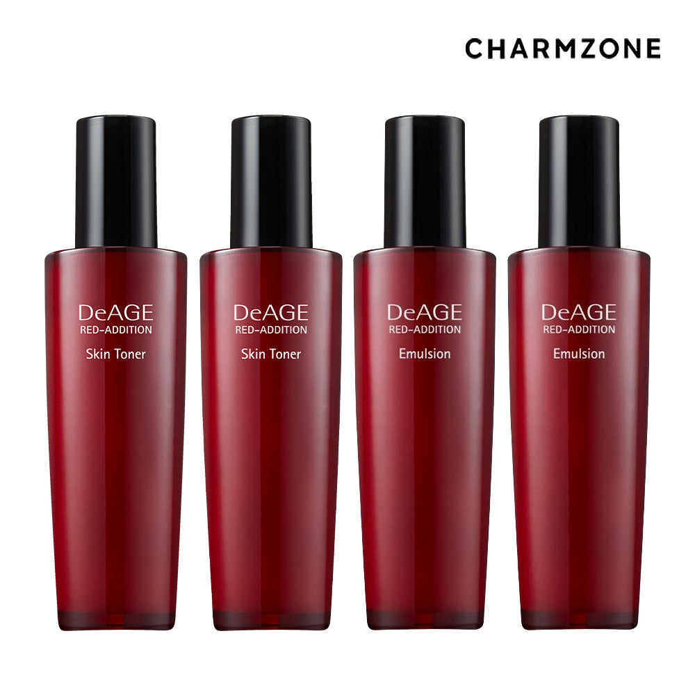 Charmzone DeAge Red Edition 4-Piece Skin & Emulsion 50ml
