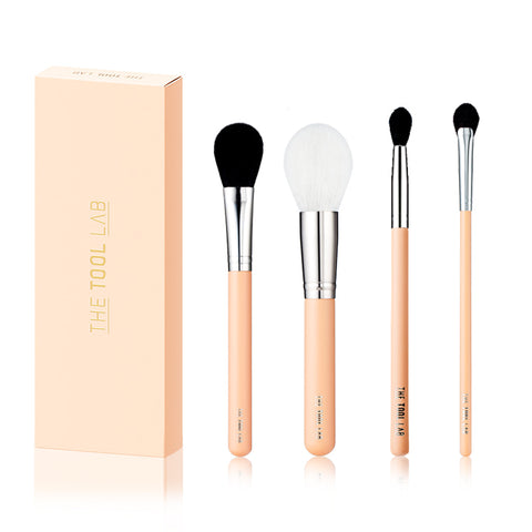 The Tool Lab Happyrim Face Brush Kit 4-Piece Set