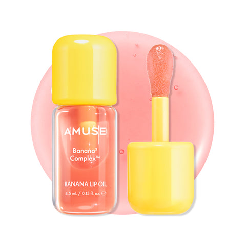 Amuse Banana Lip Oil 8-Piece Set (4.5ml x 8)