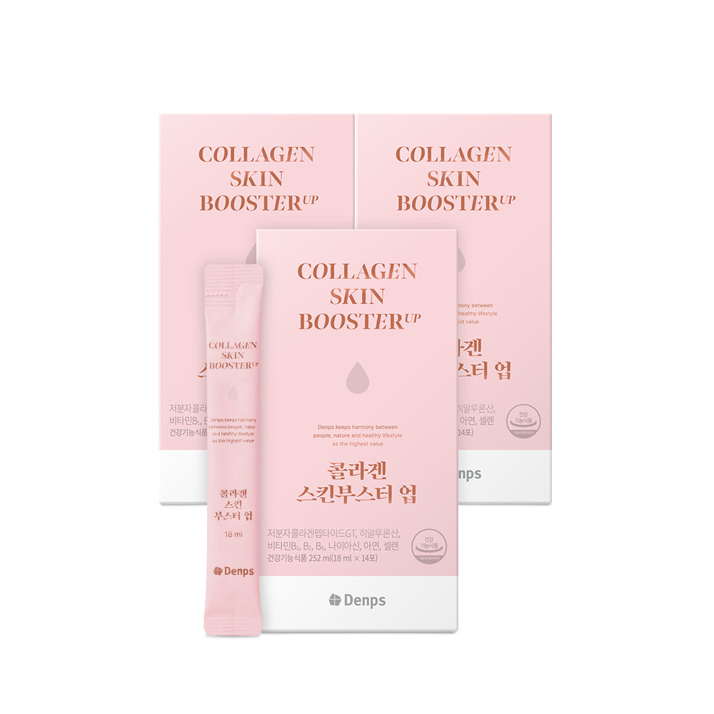 Denps Collagen Skin Booster Up 14 Sachets (3 Pack)
