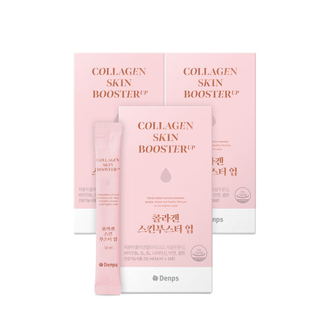 Denps Collagen Skin Booster Up 14 Sachets (3 Pack)