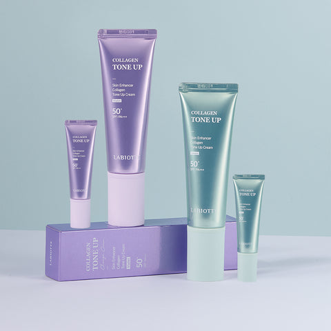 Labiotte Skin Enhancer Collagen Tone-Up Cream 40ml (2 Pack)