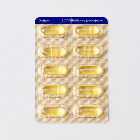 Esther Formula Premium rTG Omega 1200 (760 mg x 120 Capsules) (6 Pack)