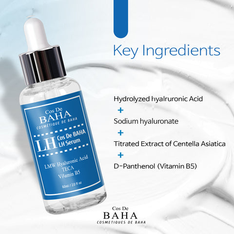 Cos De BAHA Low-Molecular Complex Hyaluronic Acid Moisture Ampoule Serum 60ml