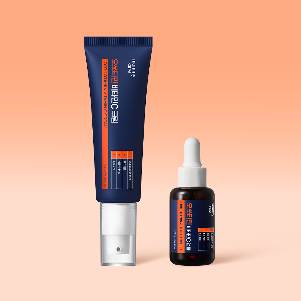 MommyCare Ossotamin Vitamin C Cream 50g + Vitamin C Ampoule 15ml 2-piece set