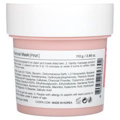 Soonsu Beauty Poreless Clarifying Charcoal Beauty Mask Pink side view