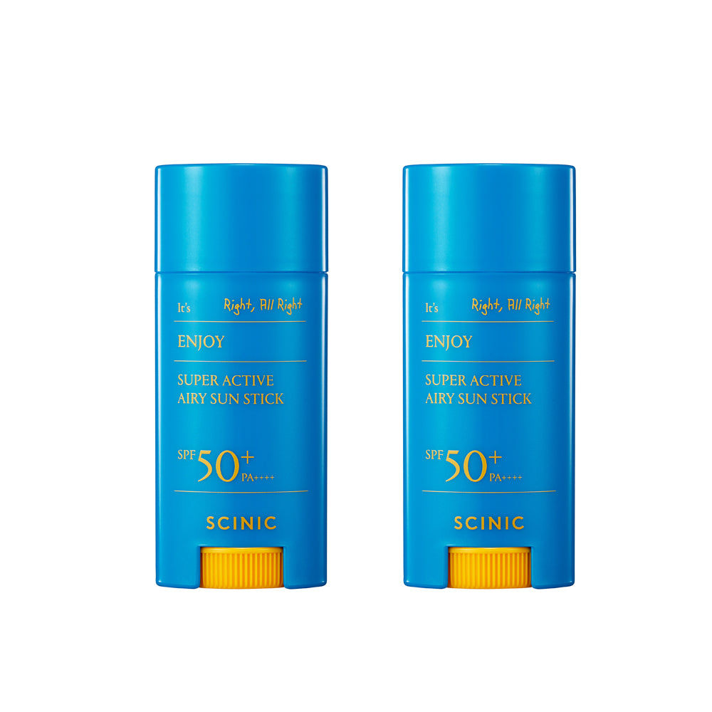 Scinic Enjoy Super Active Airy Sun Stick 15g (2 Pack)