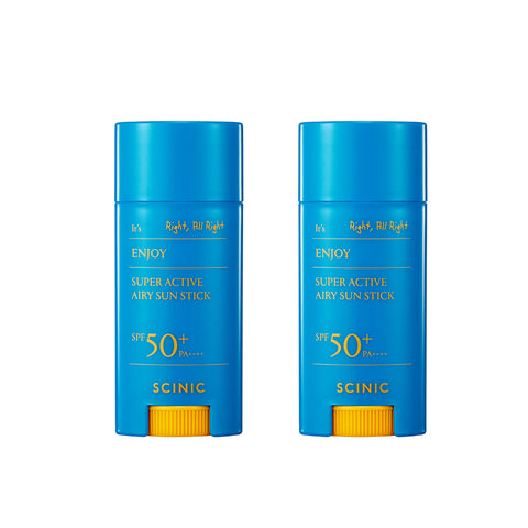 Scinic Enjoy Super Active Airy Sun Stick 15g (2 Pack)