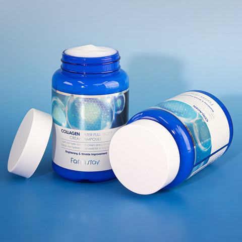 Farmstay Collagen Water Full Moist Cream Ampoule 250ml (3 Pack)