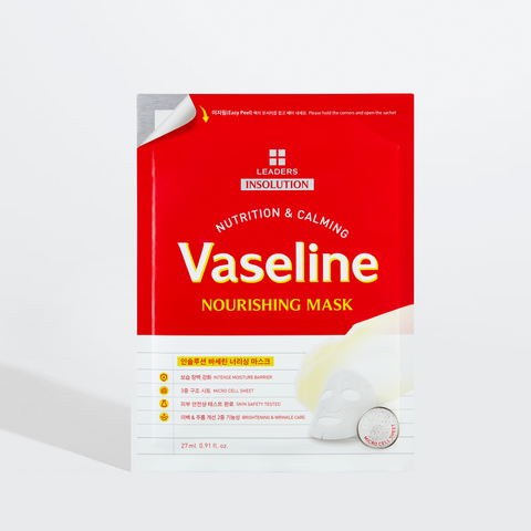 Leaders InSolution Vaseline Nourishing Mask (10 sheets, 27ml each)