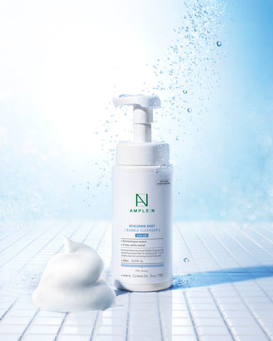 AMPLE:N Hyaluron Shot Bubble Cleanser 450ml