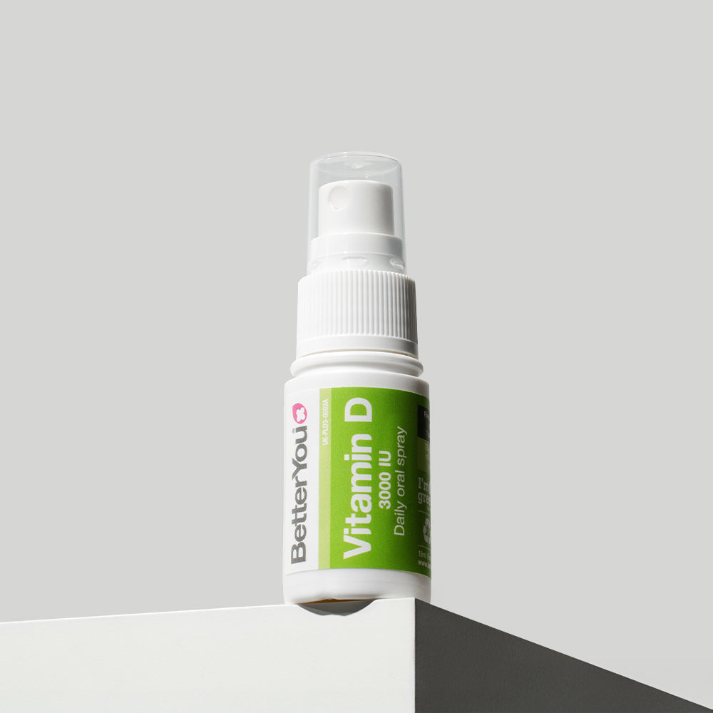 Spatone BetterYou Vitamin D 3000 IU Daily Oral Spray (3-Month Supply)