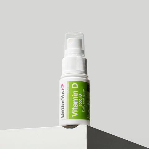Spatone BetterYou Vitamin D 3000 IU Daily Oral Spray (3-Month Supply)