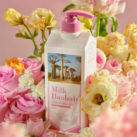 Milk Baobab Original Shampoo Damask Rose, 1L