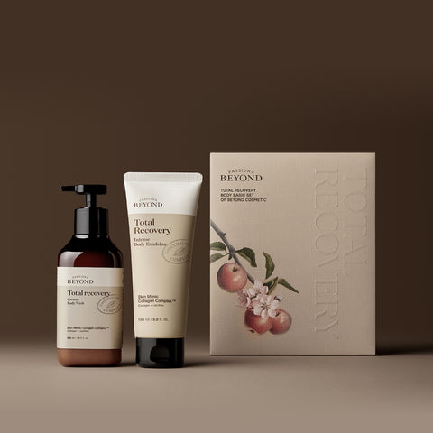 BEYOND Total Recovery Basic Set (Creamy 2-piece)