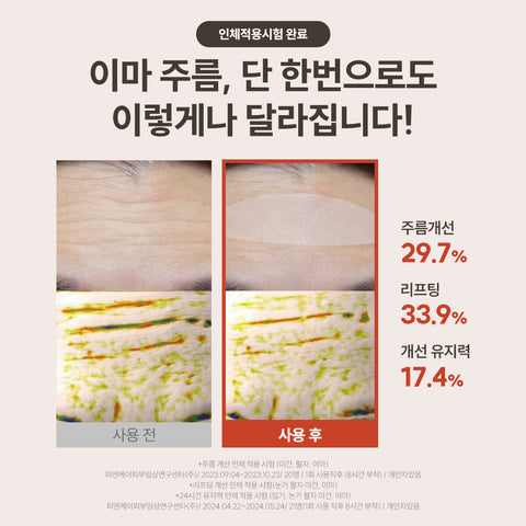 Marshique Wrinkle Repair Patch 3-Piece Set (Glabella 60 + Nasolabial 60 + Forehead 15)