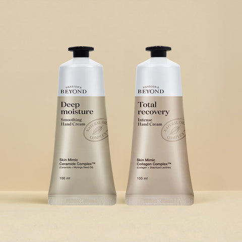 BEYOND Deep Moisture Smoothing Hand Cream 100 ml - Musk & Apple Scent (Large)