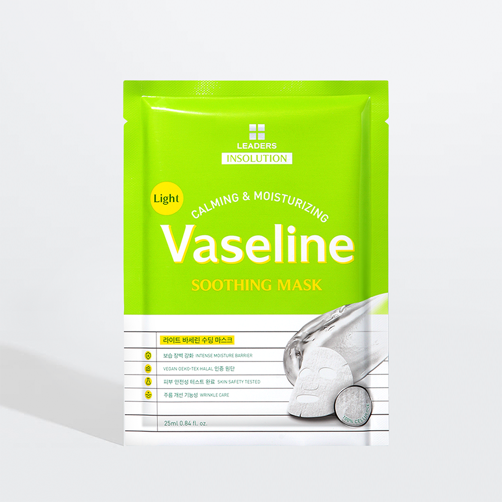 Leaders Insolution Light Vaseline Soothing Mask 25ml - 10 Sheets