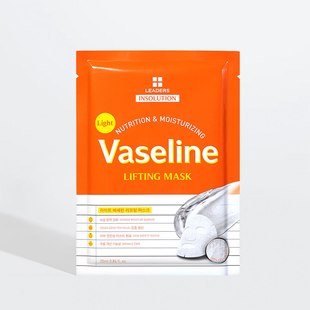 Leaders Insolution Light Vaseline Lifting Mask - 10 Sheets