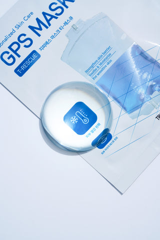 Troiareuke GPS T-Rescue Blue Cooling Mask (1 sheet)