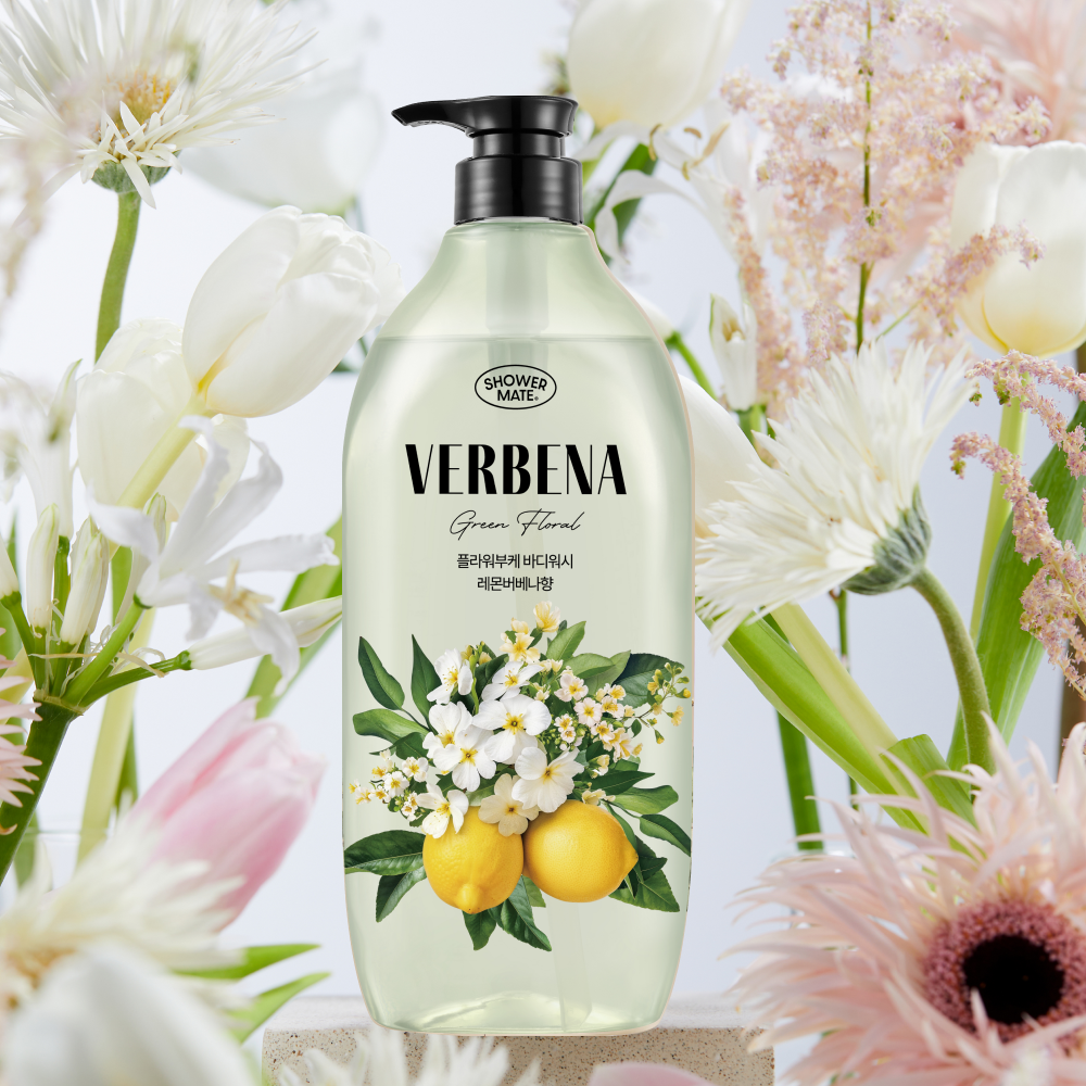 Shower Mate Bouquet Body Wash 900g (Verbena)