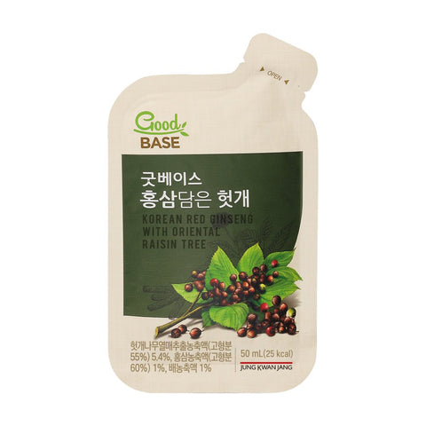 JungKwanJang GoodBase Red Ginseng with Hovenia 50ml x 30 Sachets
