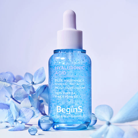 BeginS By JUNG SAEM MOOL Blue Hydrangea Hyaluronic Moisture Serum 30ml