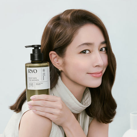 Ryo Rootzen Mildly Acidic Anti-Hair Loss Shampoo Women's Refill Pack 400ml