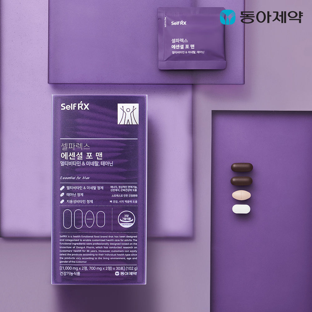 Dong-A Pharm Selparex Daily One Sachet Multivitamin Essential 30-Day (Choose 1 of 4)