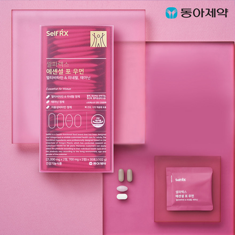Dong-A Pharm Selparex Daily One Sachet Multivitamin Essential 30-Day (Choose 1 of 4)