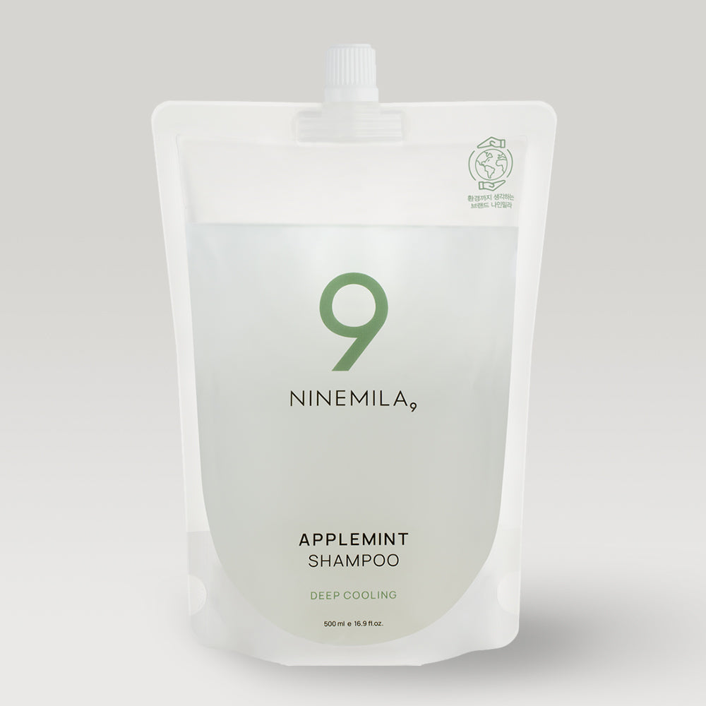 Ninemila Refill Pouch (Choose 1) Beer Yeast / Red Collagen / Apple Mint Lemon Scent 500ml