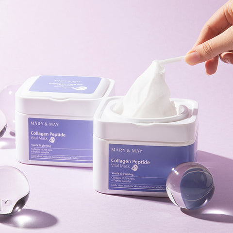 Mary&May Collagen Peptide Vital Mask (30 Sheets)