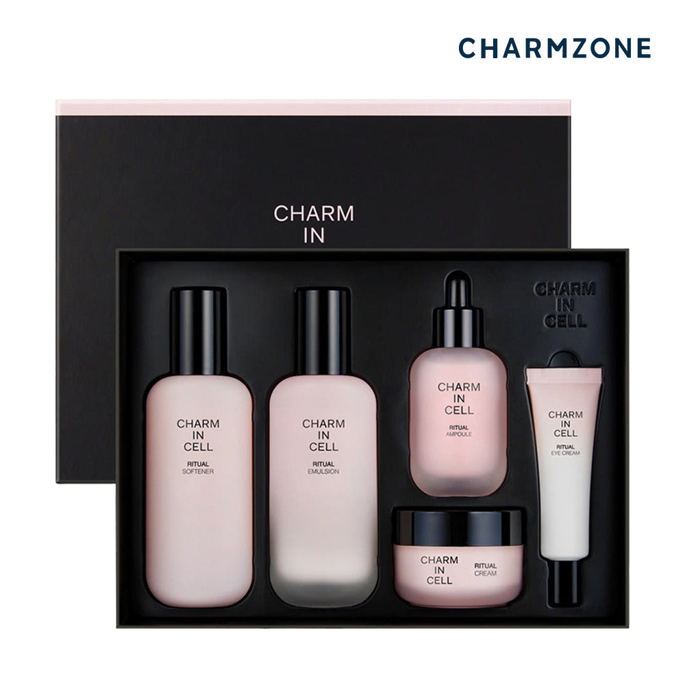 Charmzone Cham In Cell Ritual 5-Piece Basic Skincare Set