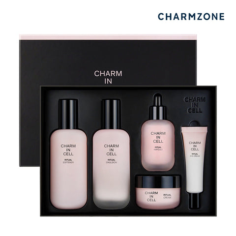 Charmzone Cham In Cell Ritual 5-Piece Basic Skincare Set