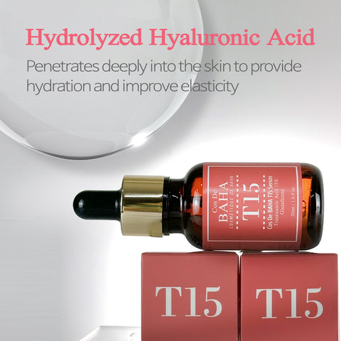 Cos De BAHA Tranexamic Acid 15% + Glutathione Serum 30ml