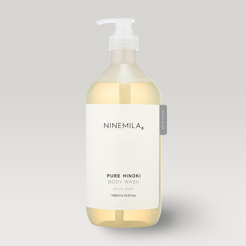 Ninemila Pure Hinoki Body Wash (White Musk) 1L