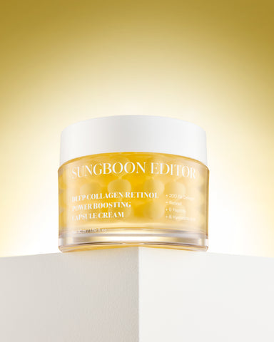 Sungboon Editor Deep Collagen Retinal Power Boosting Cream (Yolk-Rich) 50ml