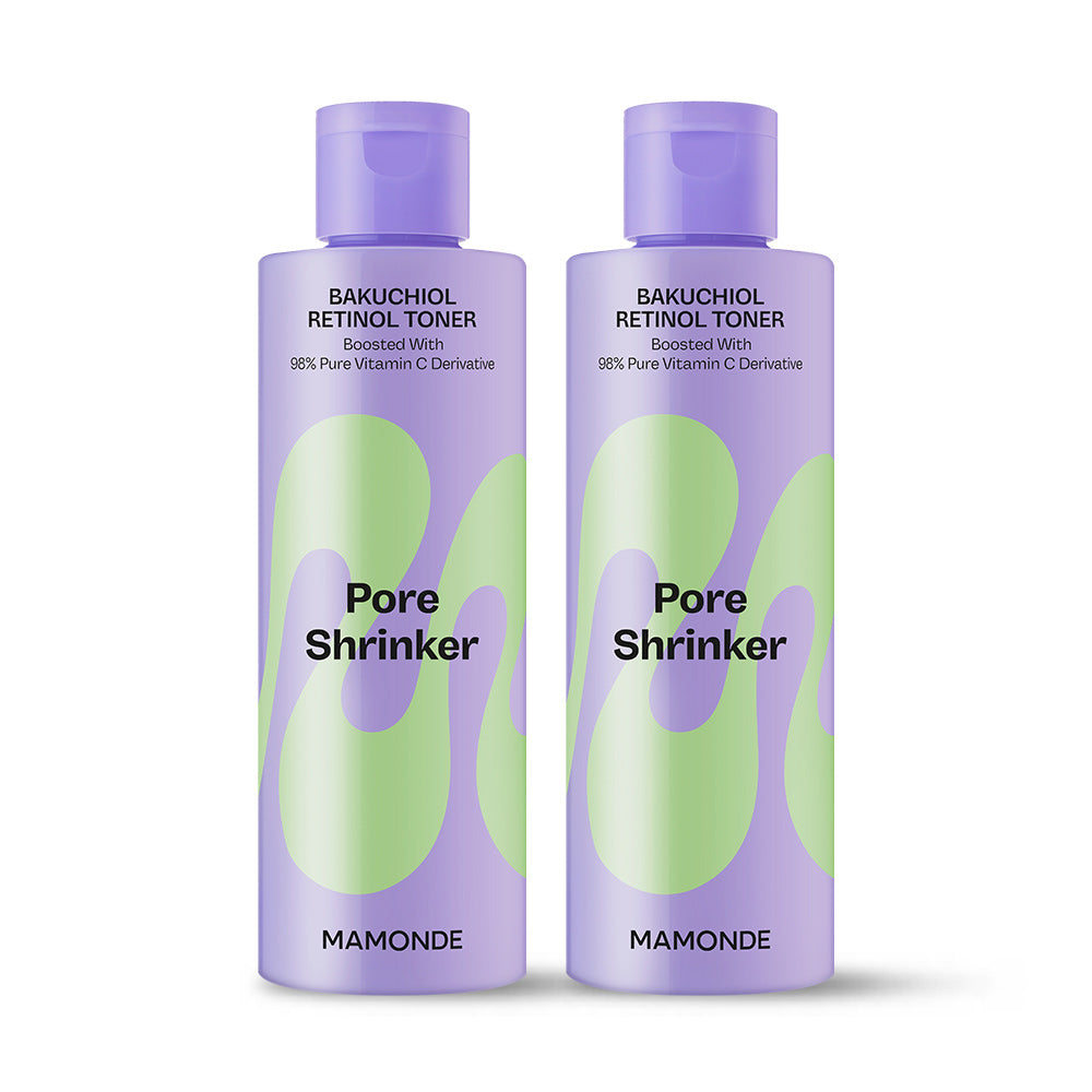 Mamonde Pore Shrinker Bakuchiol Retinol Toner 200ml (2 pack)