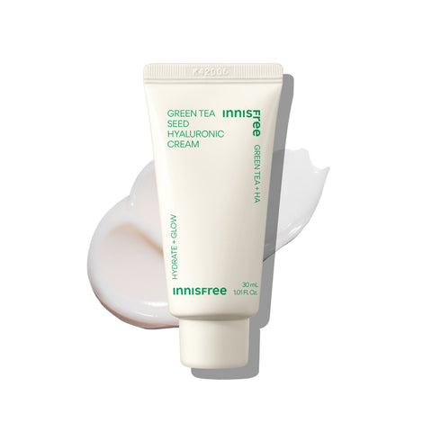 Innisfree Seed Serum 50ml + Seed Cream 30ml + Volcanic Foam 80g 3-piece Hydrating Set