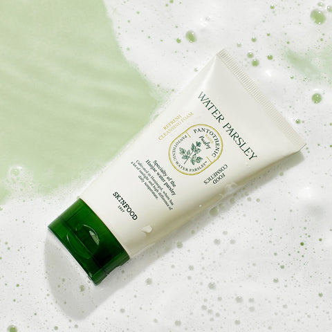 Skinfood Pantothenic Water Parsley Refresh Soothing Foam Cleanser 150ml (2 Pack)