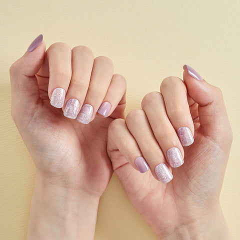 Dashing Diva Magic Press Dear Lilac (Short Square) Nail Tips