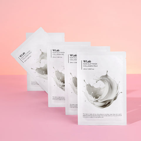 W.Lab Non-Slip Collagen Milk Mask (5 Sheets)