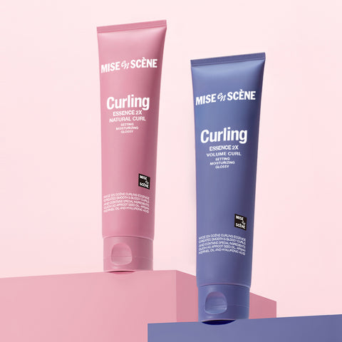 Mise en Scene Curling Perfume Hair Essence 2X Natural Curl Cream 150ml (2 pack)