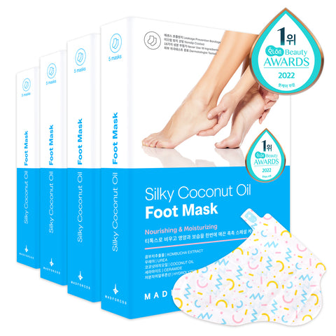 Madforcos Foot Moisturizing and Nourishing Foot Mask Pack 20 Sheets