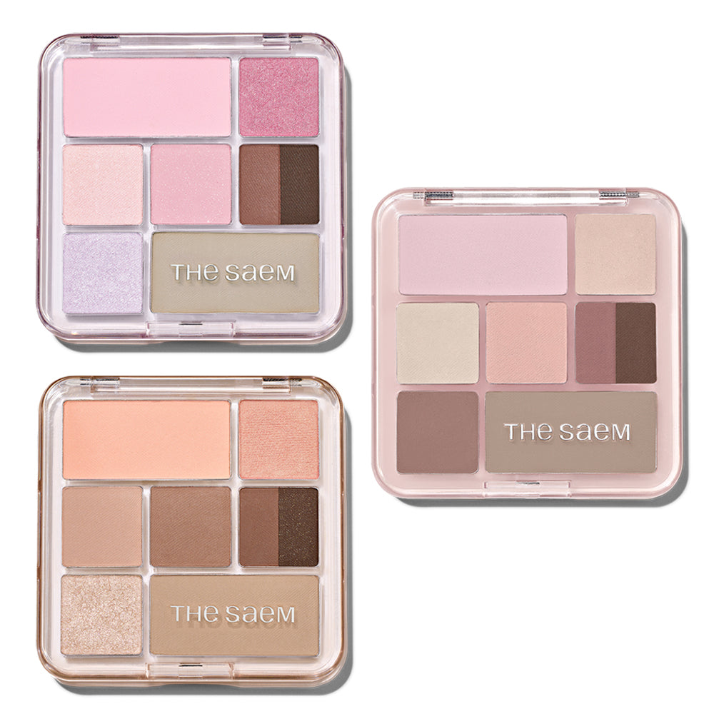 The Saem Sammul Shadow Box Palette (3 Colors)